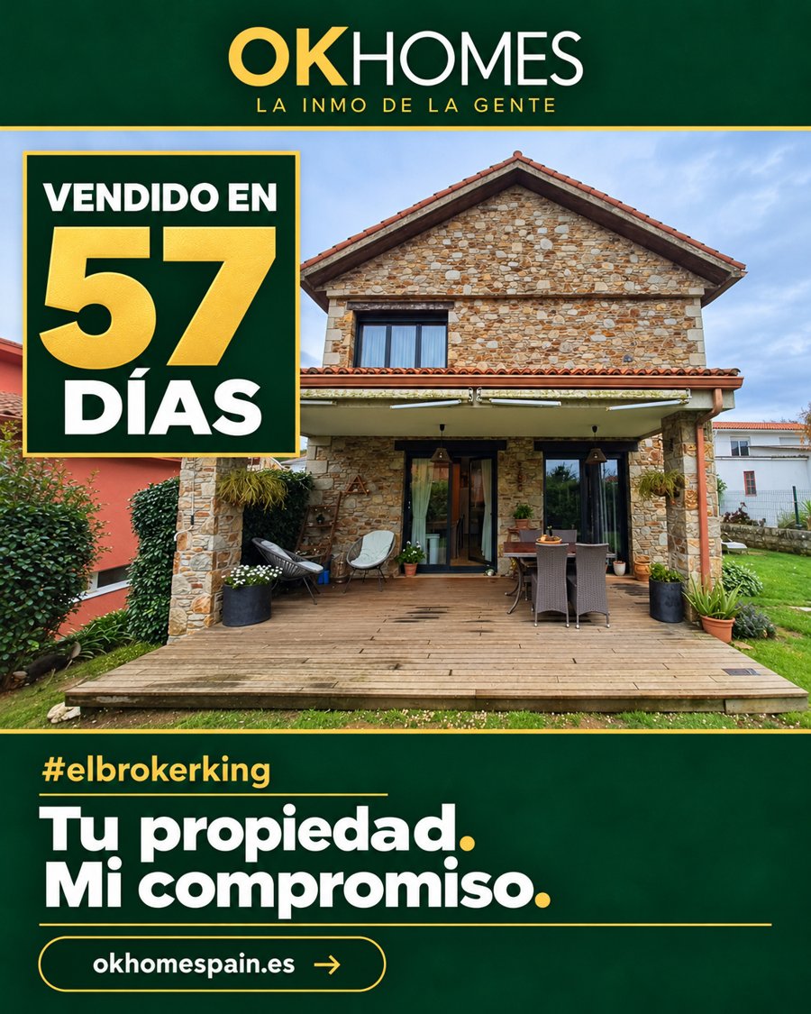 Propiedad vendida en 57 días · OKHOMES