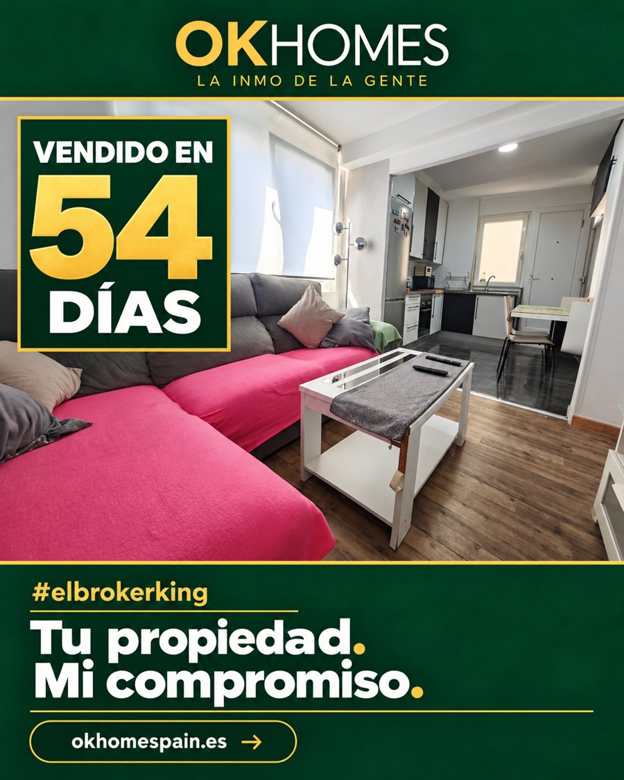 Propiedad vendida en 54 días · OKHOMES
