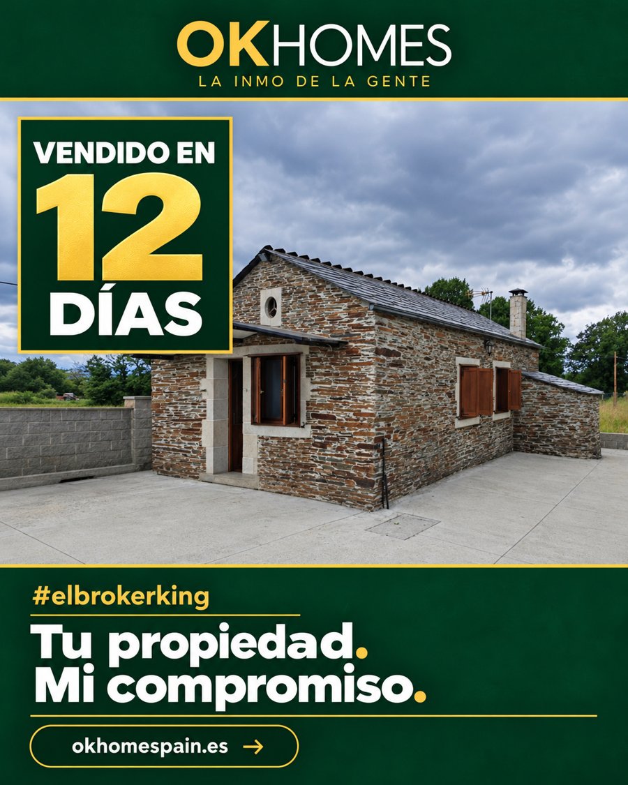 Propiedad vendida en 12 días · OKHOMES