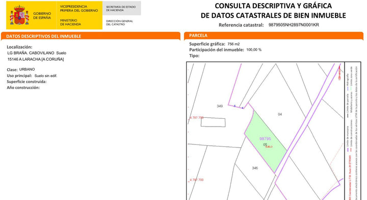 TERRENOS URBANOS VENTA - LARACHA - AA/123B - 60