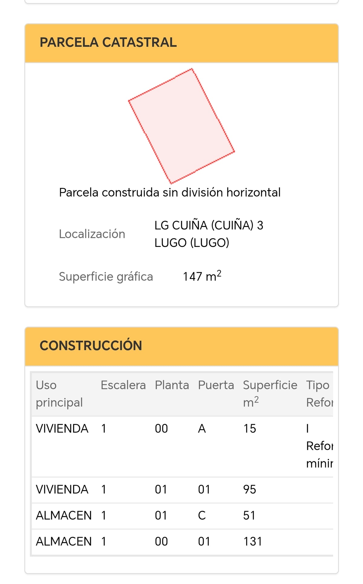 CASA V - LUGO (Cuiña) - AA/064 - 155