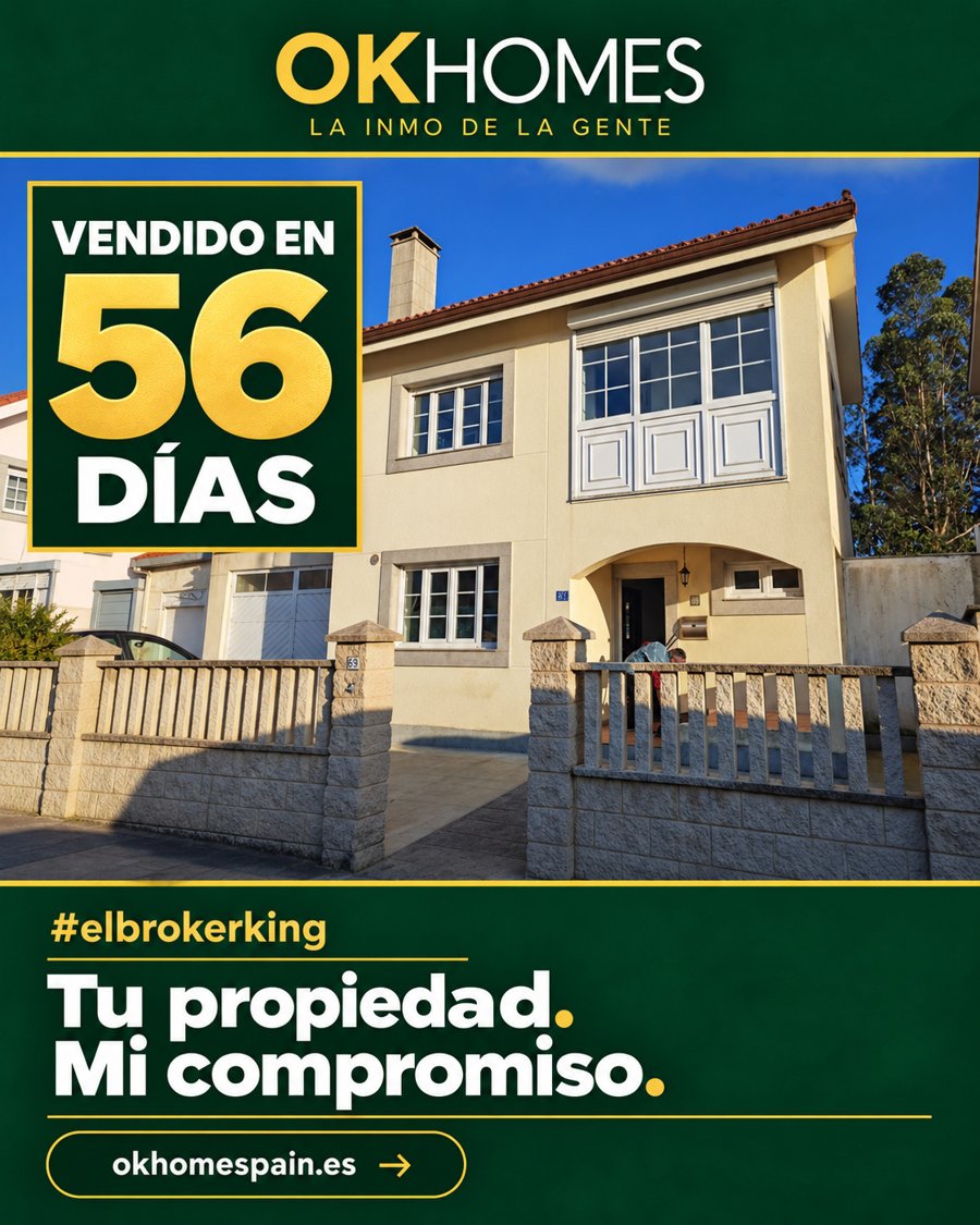Propiedad vendida en 56 días · OKHOMES